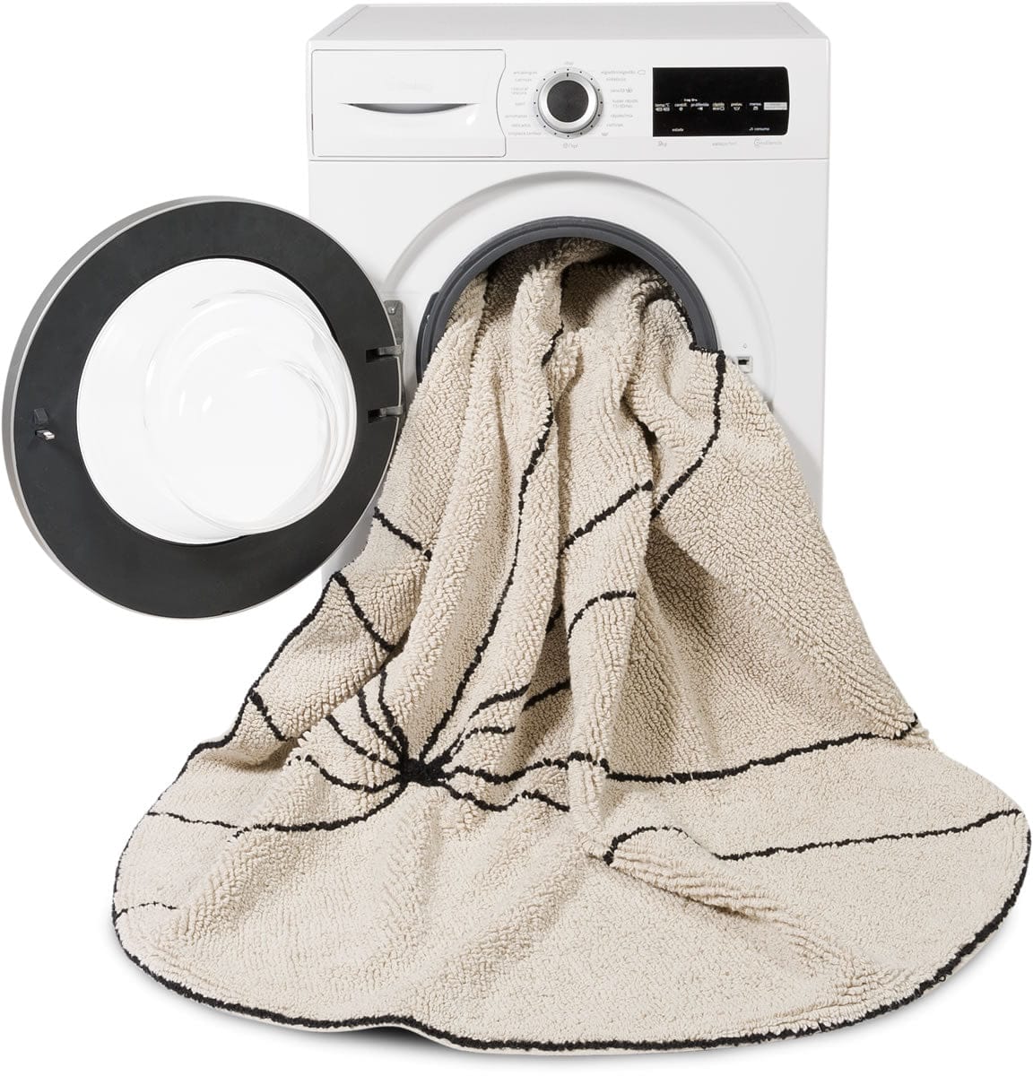 Lorena Canals Trace Rug - Beige (5' 3'') - C-TRACE-BEIGE