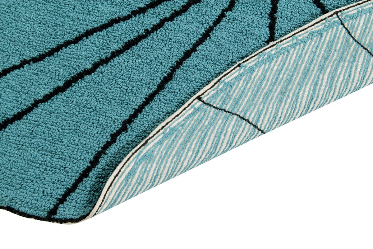 Lorena Canals Trace Rug - Petroleum (5' 3'') - C-TRACE-PETRO