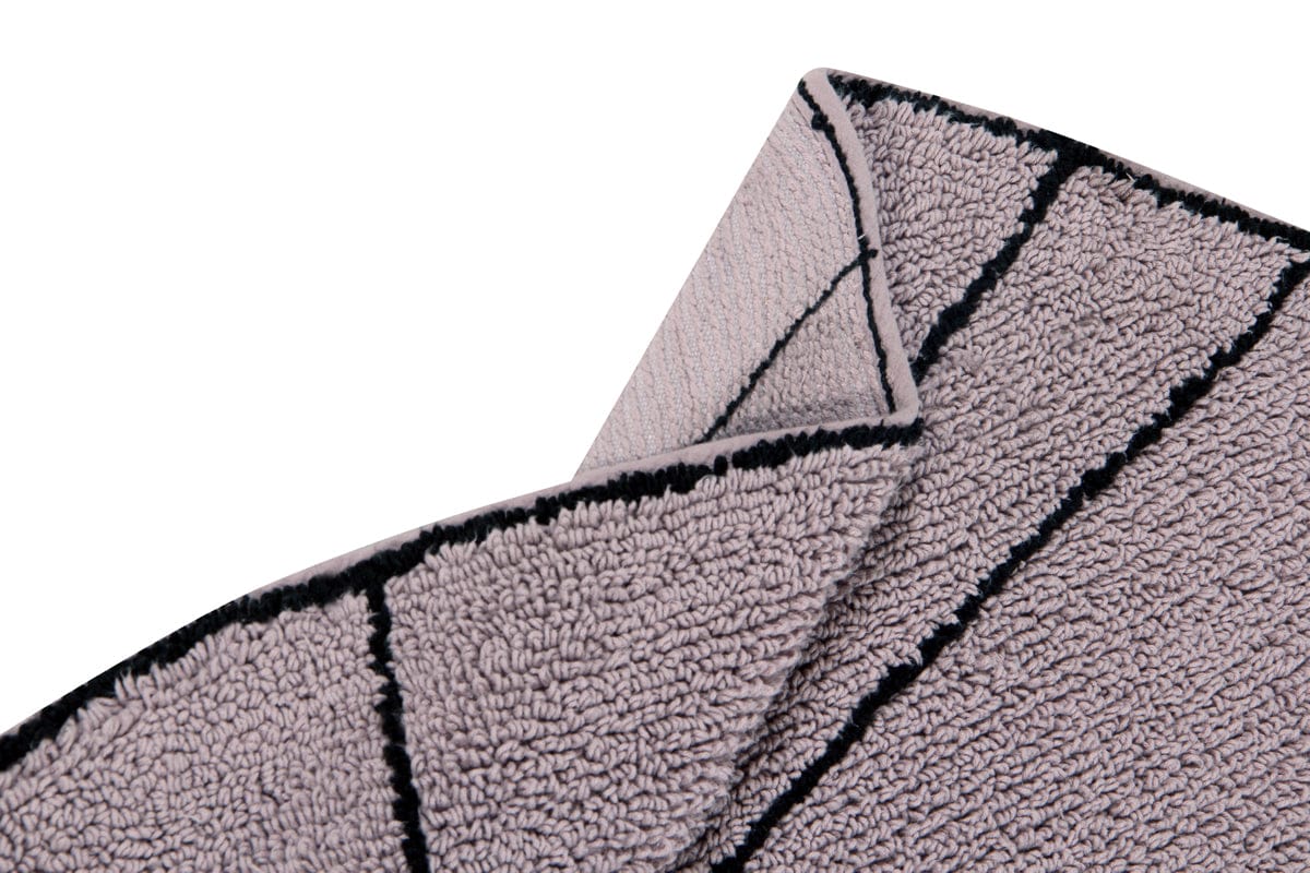 Lorena Canals Trace Rug - Wood Rose (5' 3'') - C-TRACE-WOOD