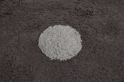 Lorena Canals Tricolor Polka Dots Rug - Grey (4' x 5' 3") - C-TT-E