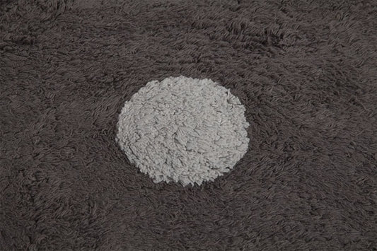 Lorena Canals Tricolor Polka Dots Rug - Grey (4' x 5' 3") - C-TT-E