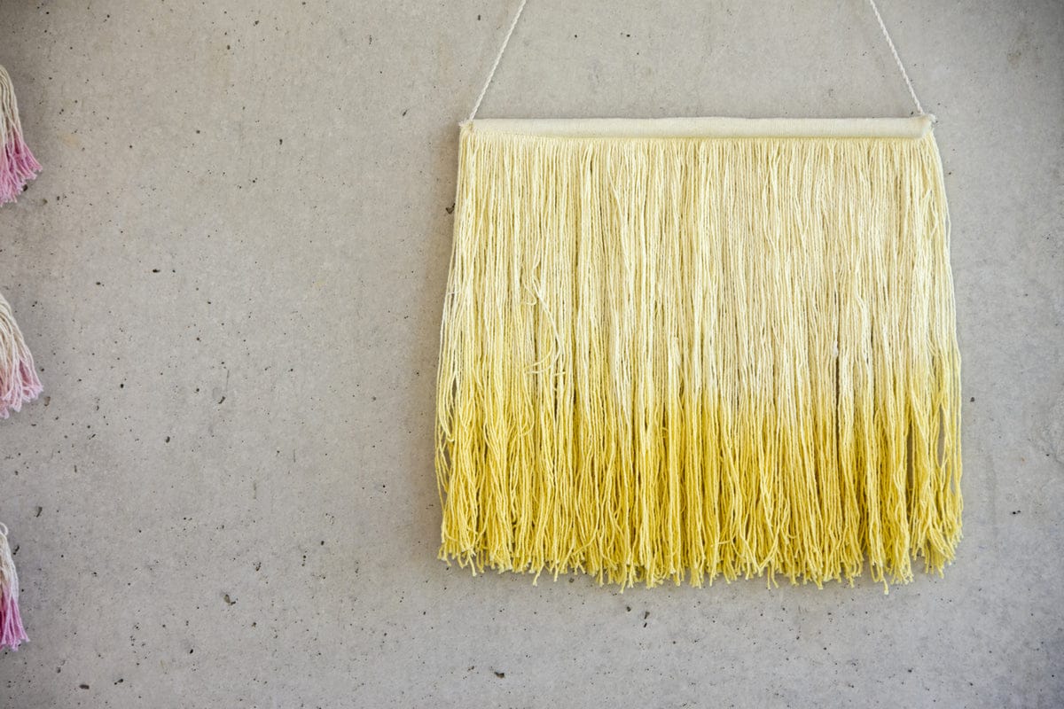 Lorena Canals Wall Hanging - Tie-Dye Yellow - HANG-TIE-Y