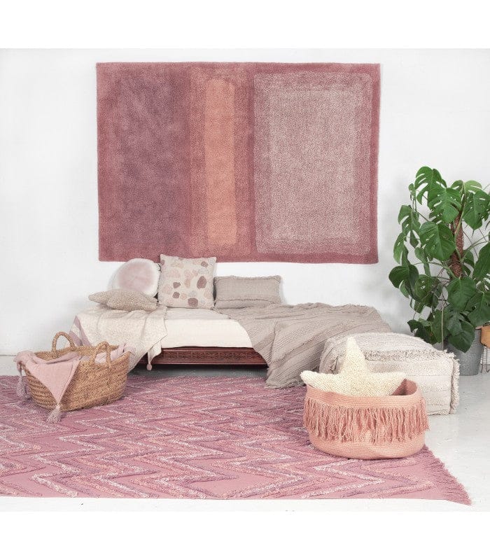 Lorena Canals Water Rug - Canyon Rose (4'7" x 6'7") - C-WATER-CANR