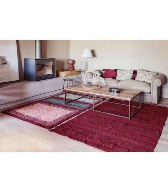 Lorena Canals Water Rug - Savannah Red (4'7" x 6'7") - C-WATER-SAVR