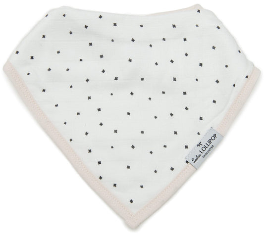 Loulou Lollipop Luxe Muslin Bandana Bib Set - Bunny Meadow - BIBBUNN