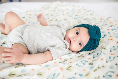 Loulou Lollipop Luxe Muslin Swaddle - Cactus Floral - SWCAC