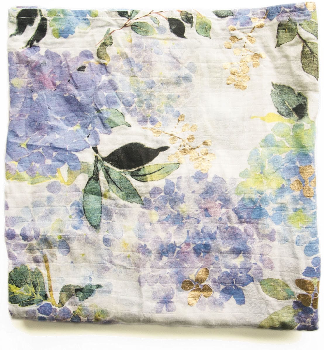 Loulou Lollipop Luxe Muslin Swaddle - Hydrangea - SWHYDRA