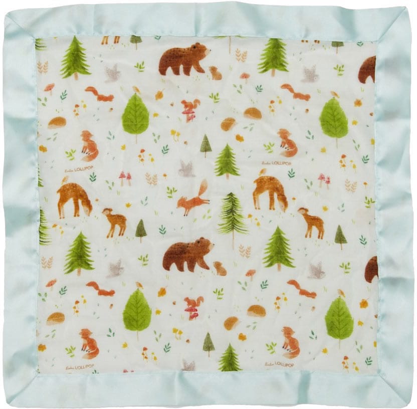 Loulou Lollipop Security Blanket 2-Pack - Forest Friends - SCBLKFORFDS