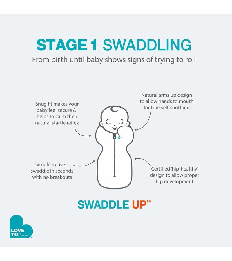 Love To Dream Swaddle UP Lite - You Are My - Small