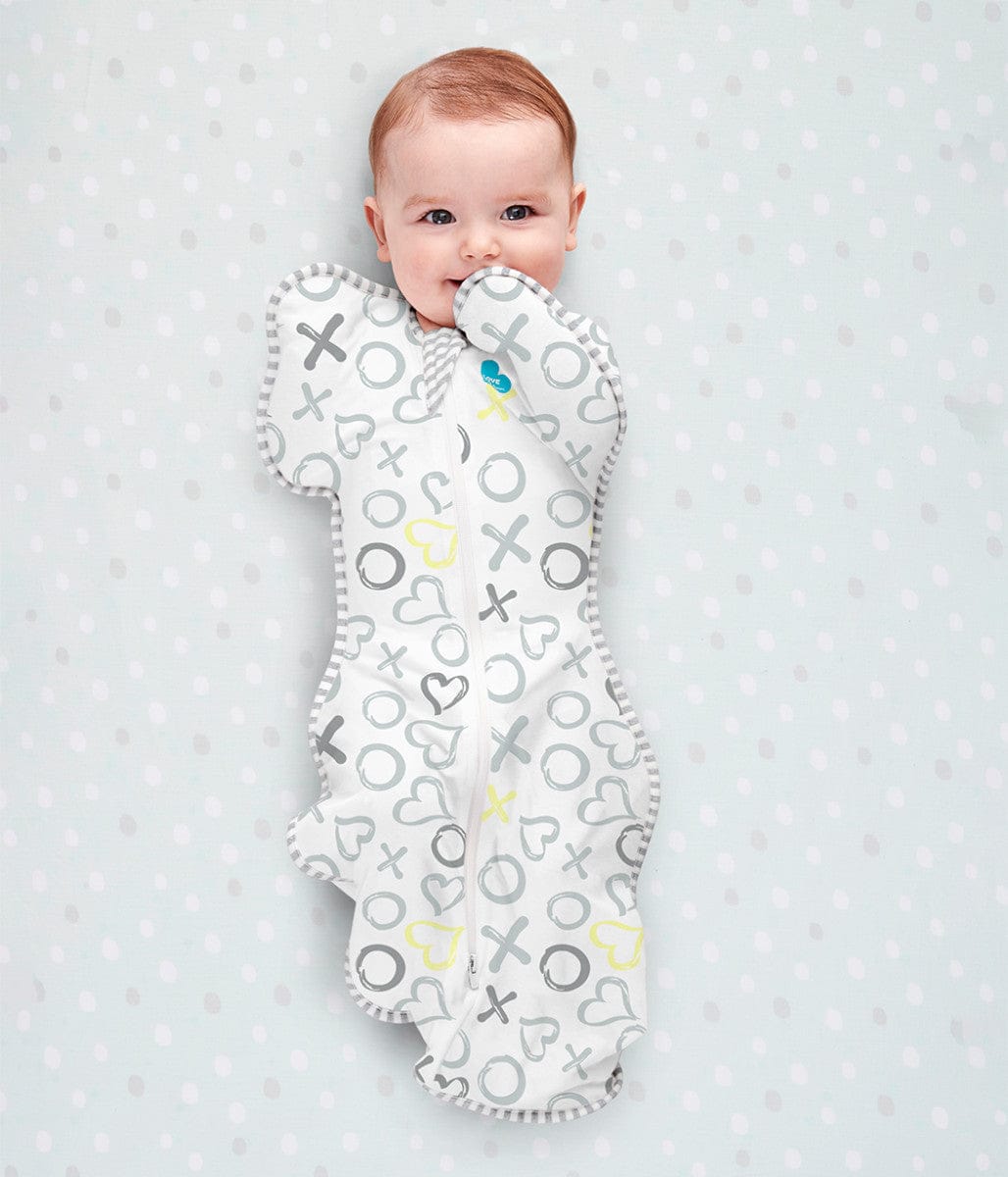 Love To Dream Swaddle UP Silky-Lux Lite - Kisses, Small - 16-33100