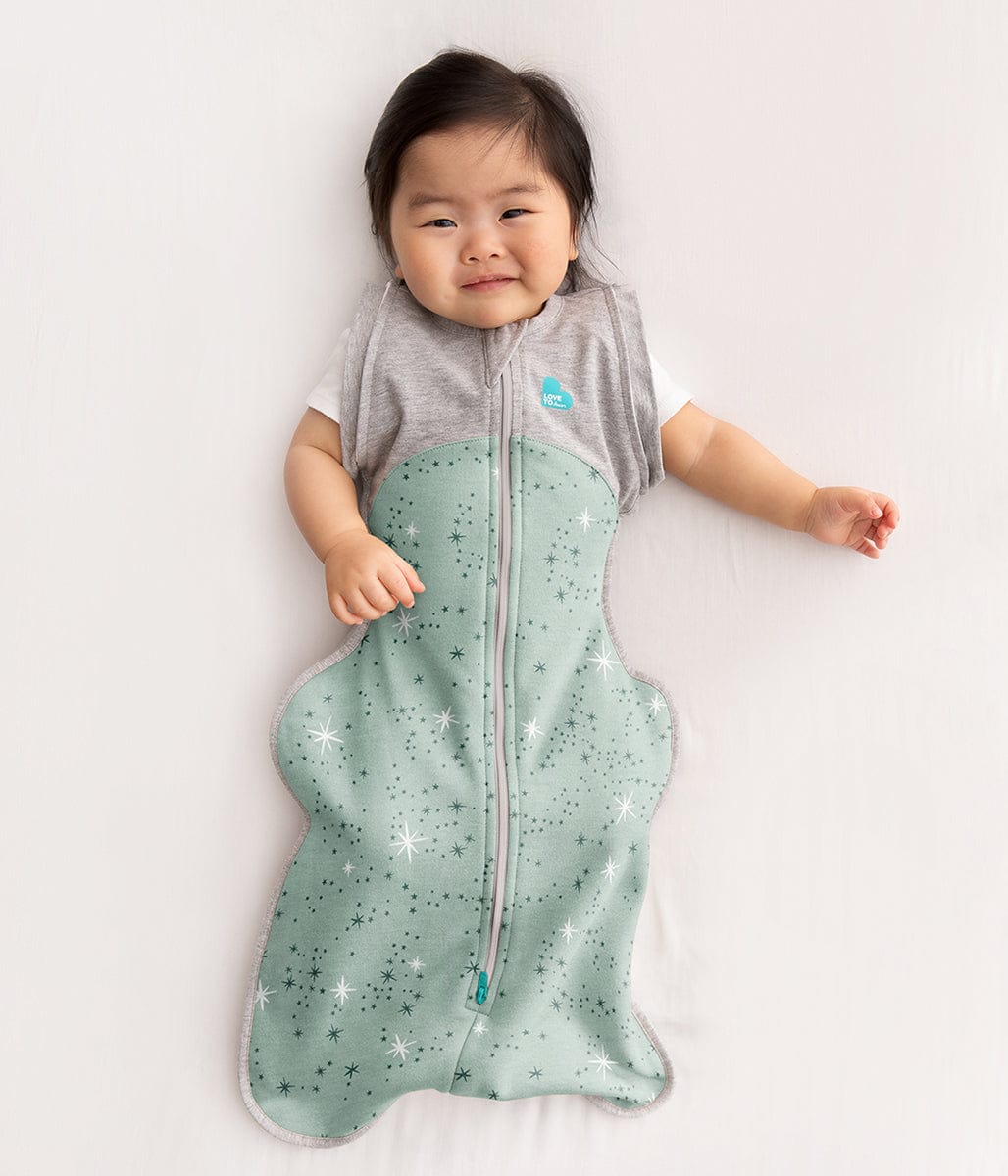 Love To Dream Swaddle UP Transition Bag Cotton Fleece Mild, Large - North Star Olive - L17-05-188-OLV-L