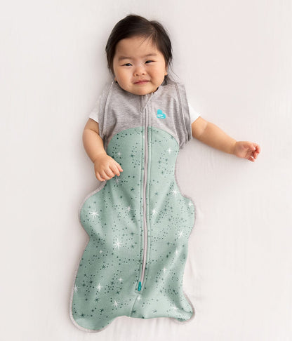 Love To Dream Swaddle UP Transition Bag Cotton Fleece Mild, Large - North Star Olive - L17-05-188-OLV-L