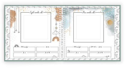 Lucy Darling Luxury Memory Book - Celestial Skies