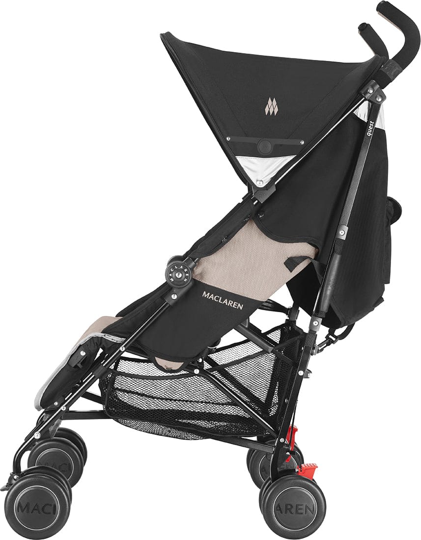Maclaren Quest Sport Umbrella Stroller - Black/Champagne - WSE04012