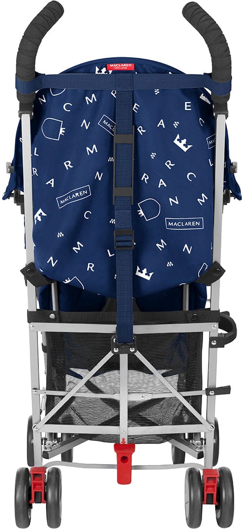 Maclaren Triumph Umbrella Stroller - Medieval Blue/Silver - WSE03021