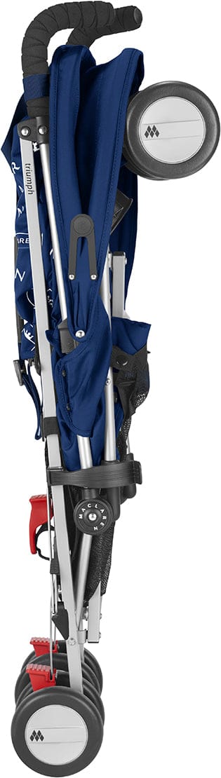 Maclaren Triumph Umbrella Stroller - Medieval Blue/Silver - WSE03021