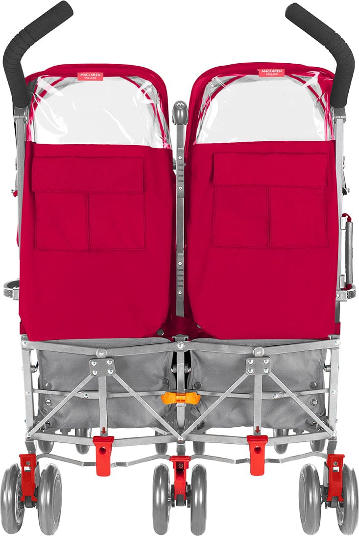 Maclaren Twin Techno Double Stroller - Persian Rose - WSE13022