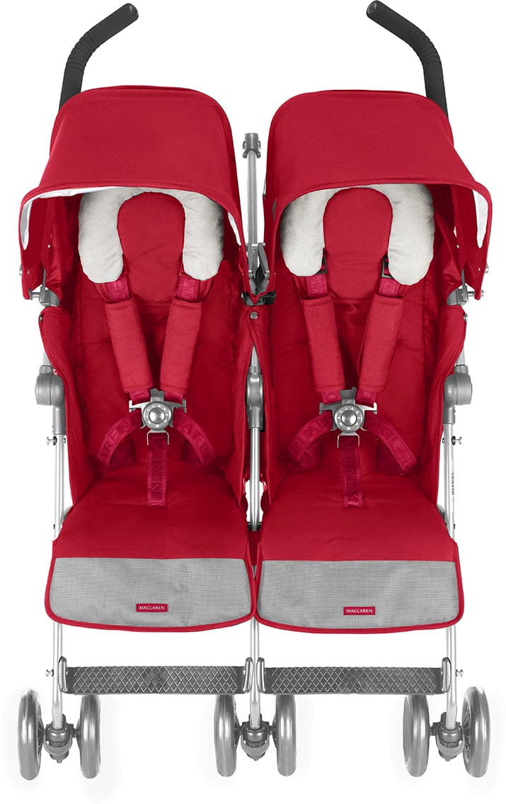 Maclaren Twin Techno Double Stroller - Persian Rose - WSE13022