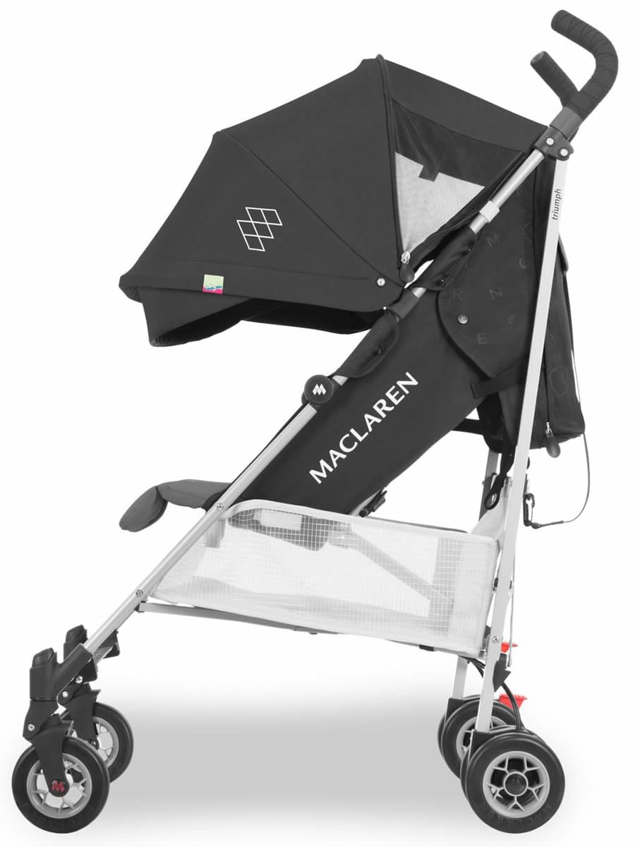 Maclaren 2018 / 2019 Triumph Umbrella Stroller - Black/Charcoal - WD1G030032
