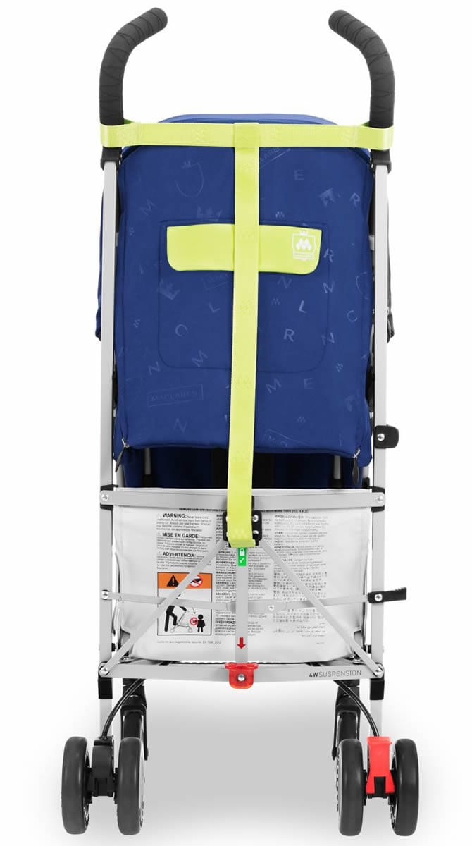 Maclaren 2018 / 2019 Triumph Umbrella Stroller - Medieval Blue/Limeade - WD1G030632