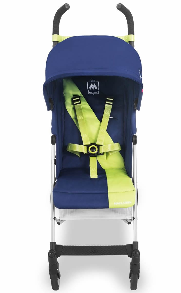 Maclaren 2018 / 2019 Triumph Umbrella Stroller - Medieval Blue/Limeade - WD1G030632