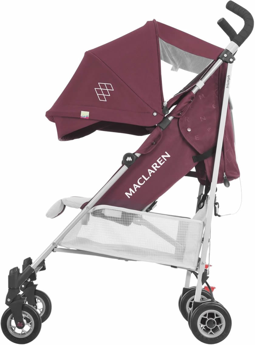 Maclaren 2018 / 2019 Triumph Umbrella Stroller - Plum/Grey Dawn
