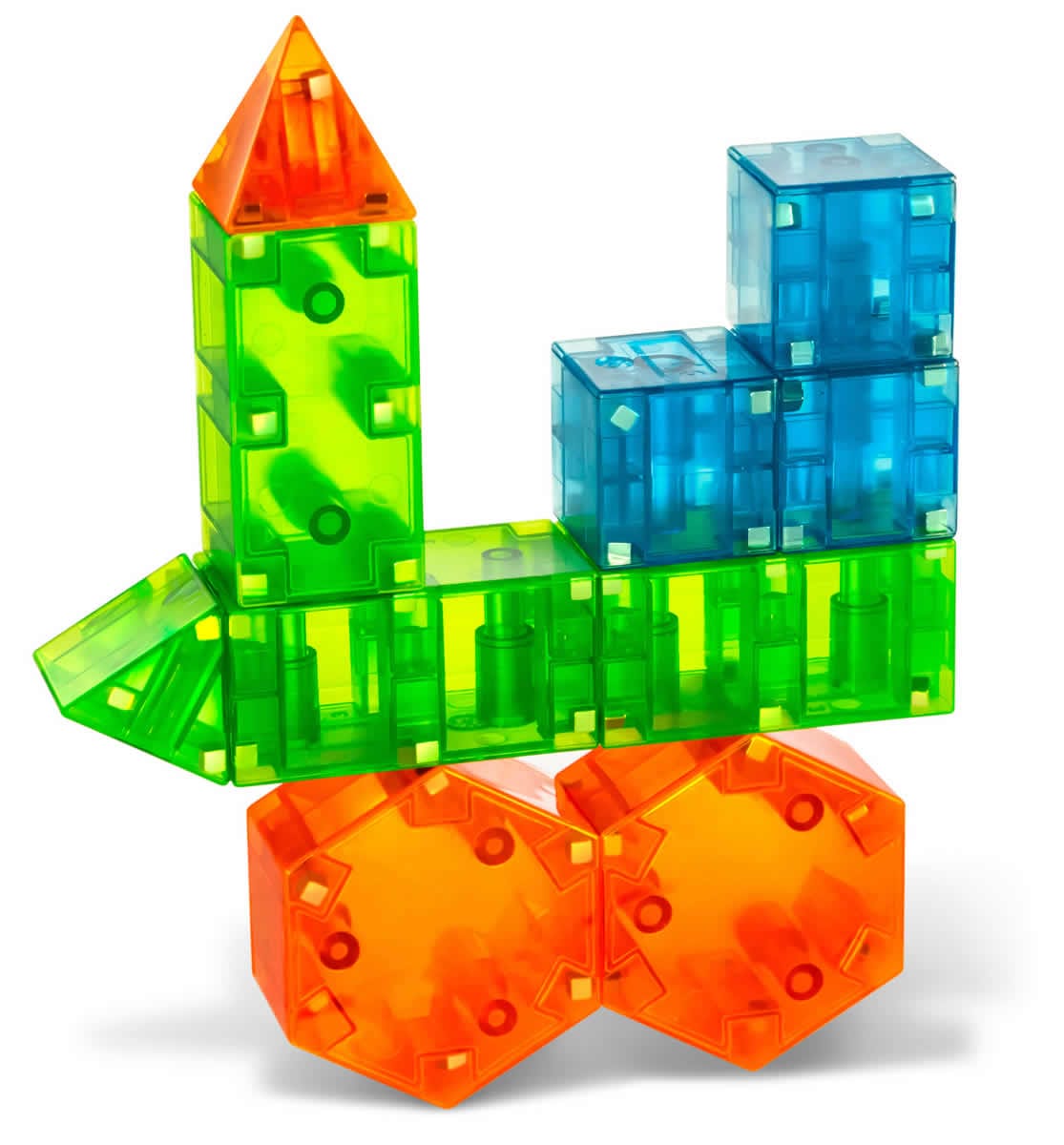 Magna-Tiles Magna-Qubix 3D Magnetic Building Blocks - 18029