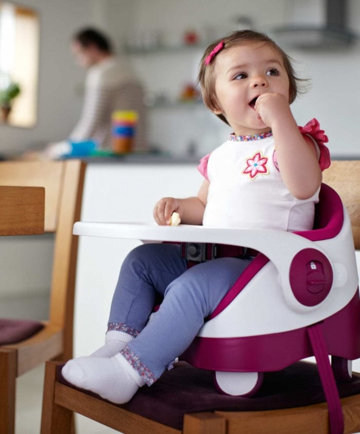 Mamas & Papas Baby Bud Portable Booster Chair- Raspberry - 412498500