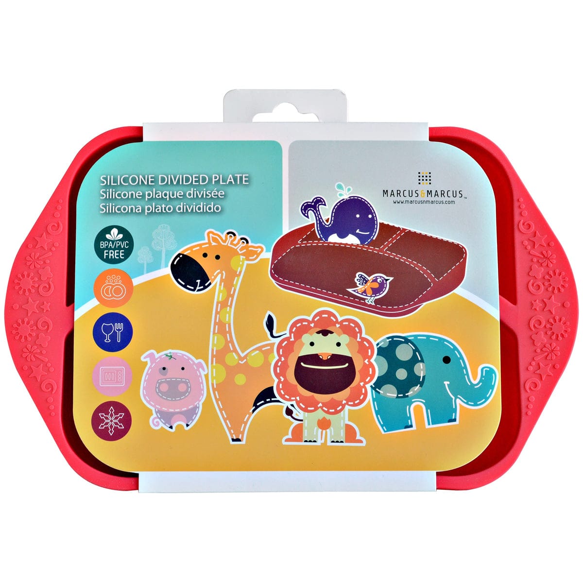 Marcus & Marcus Divided Plate - Lion - 11089-MM