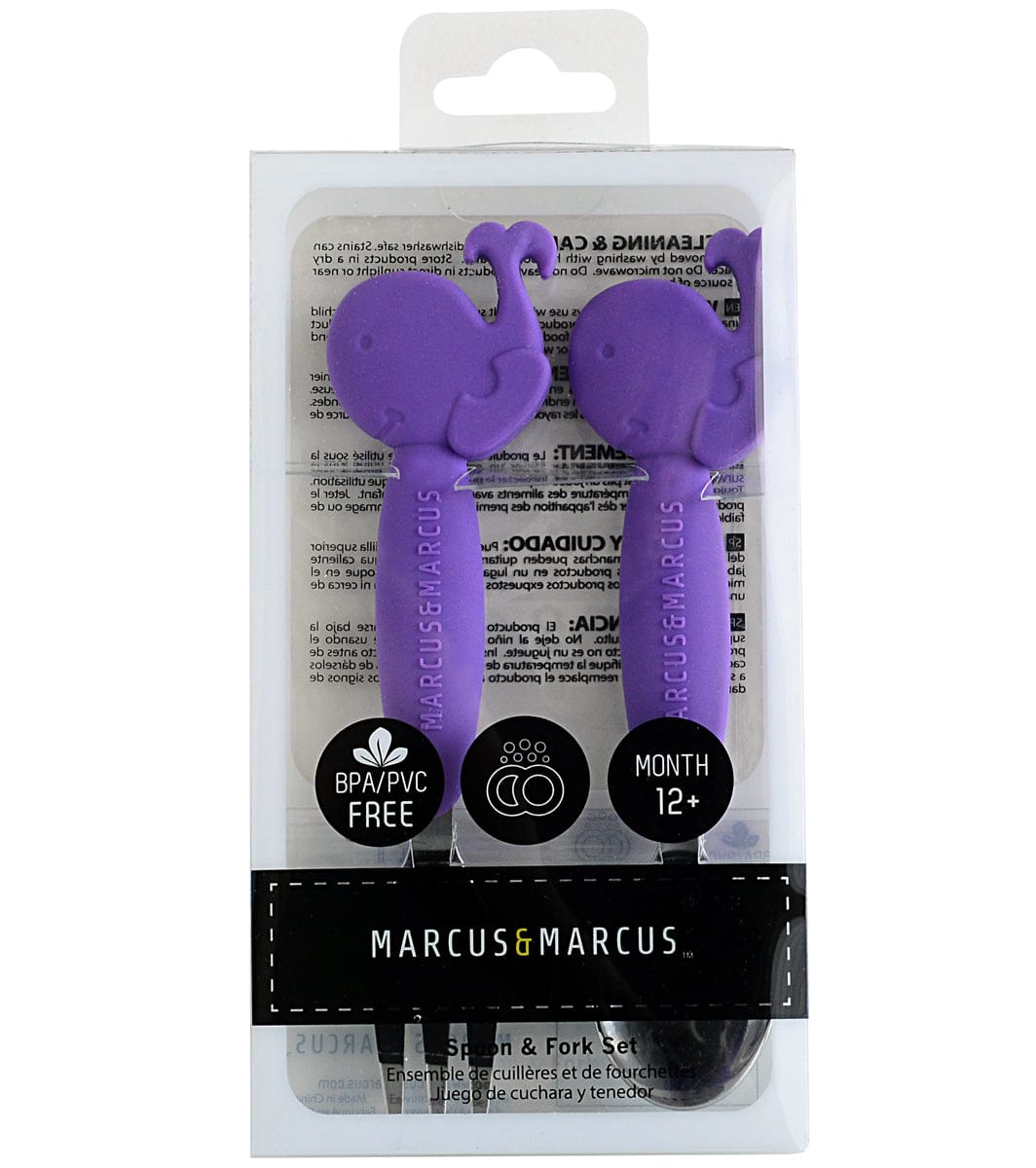 Marcus & Marcus Fork & Spoon Set - Whale - 11064-MM