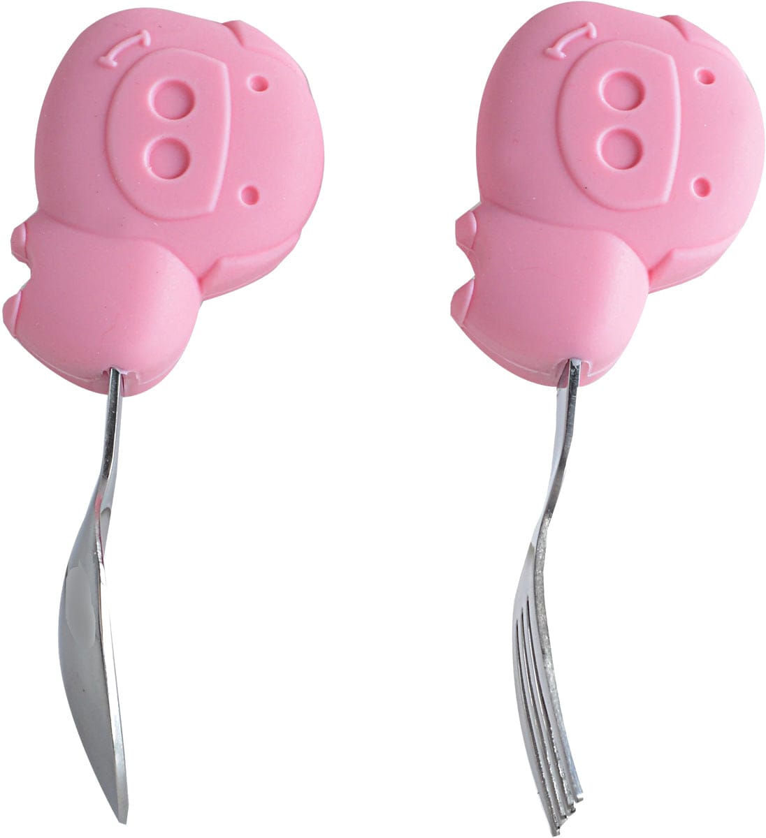 Marcus & Marcus Palm Grasp Spoon & Fork Set Pokey the Piglet