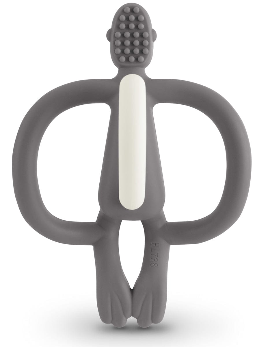 Matchstick Monkey Teething Toy - Grey - MM-T-001
