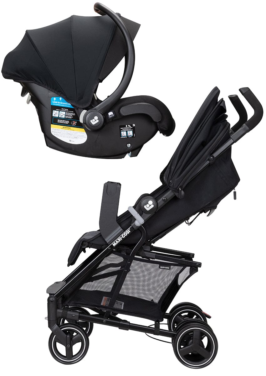 Maxi-Cosi Mara XT Ultra Compact Travel System - Essential Black - TR434FNA
