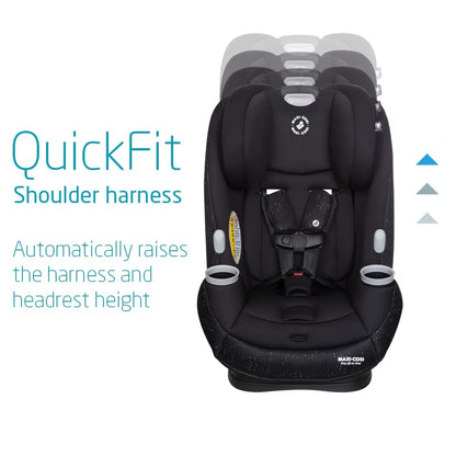 Maxi-Cosi Pria All-in-One Convertible Car Seat - Sonar Black (PureCosi) - CC244FZE