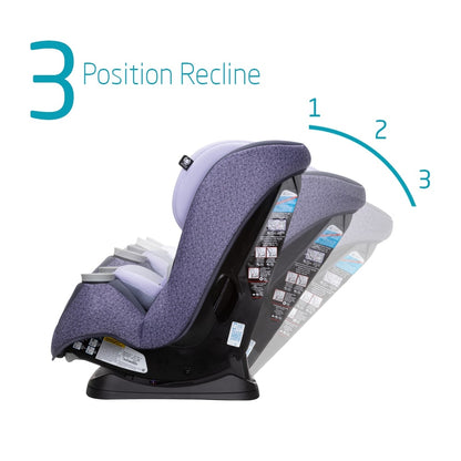 Maxi-Cosi Pria Max All-in-One Convertible Car Seat - Tetra Plum (PureCosi) - CC208FZM