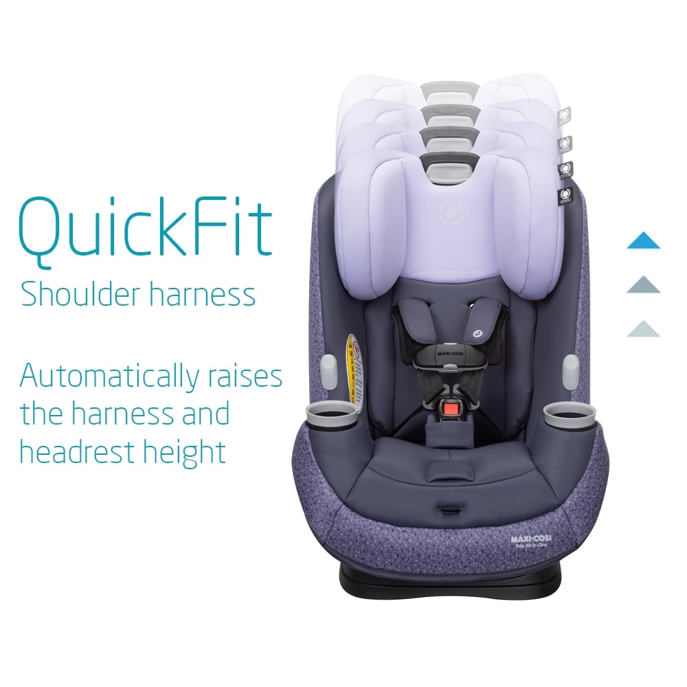 Maxi-Cosi Pria Max All-in-One Convertible Car Seat - Tetra Plum (PureCosi) - CC208FZM
