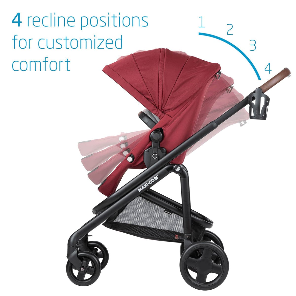 Maxi-Cosi Tayla XP Travel System - Essential Red - TR433FND