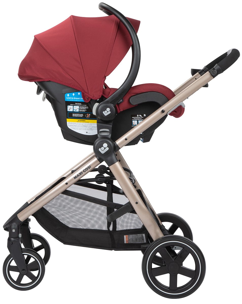 Maxi-Cosi Zelia 2 Travel System - Radish Ruby