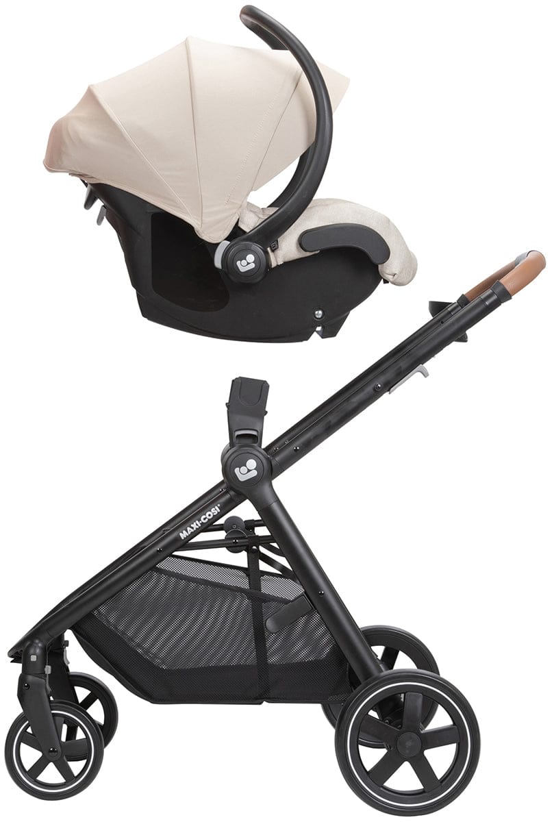 Maxi-Cosi Zelia Max + Mico Max 30 Travel System - Nomad Sand