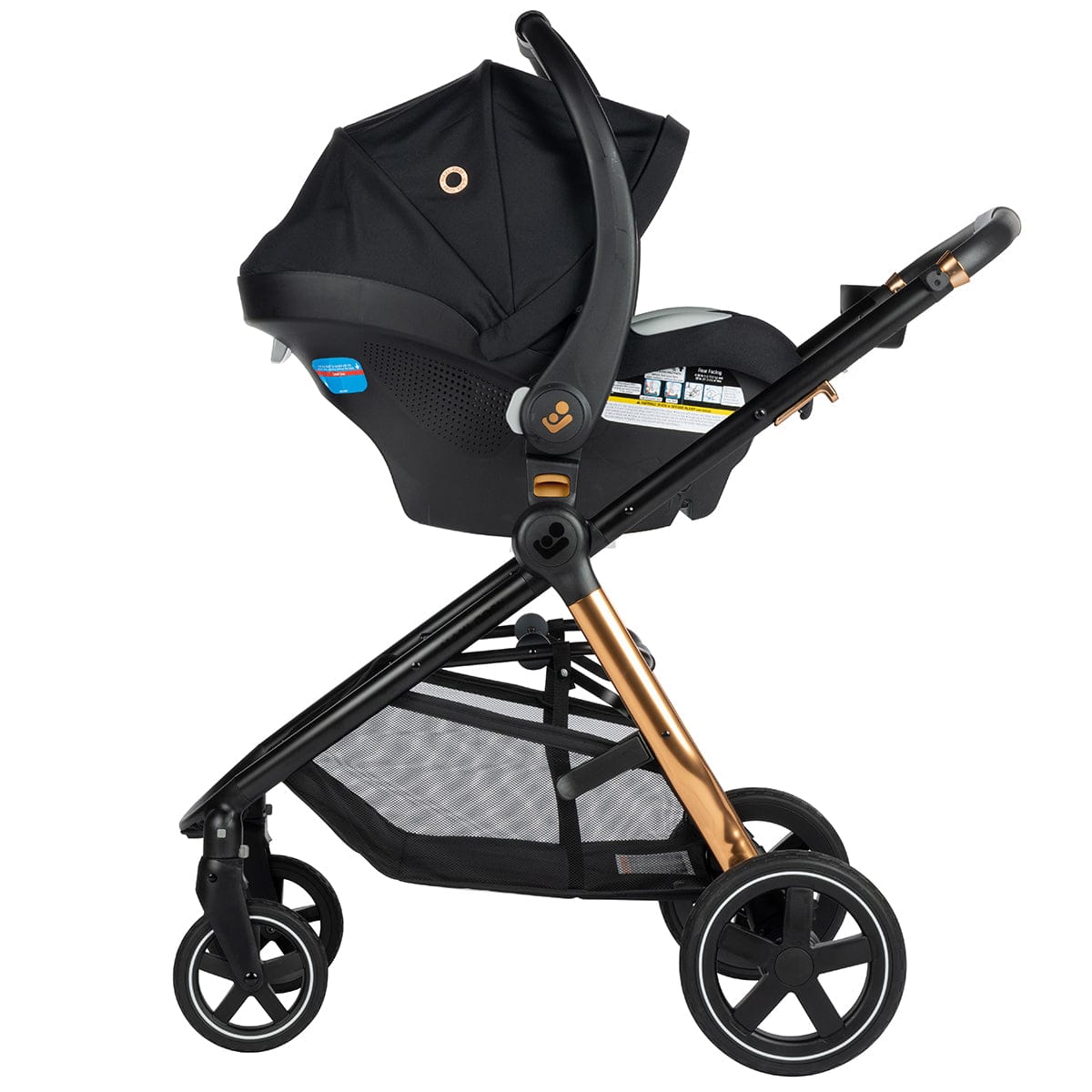 Maxi-Cosi Zelia 2 Luxe 5-in-1 Modular Travel System - Dark Ember - TR455HBN