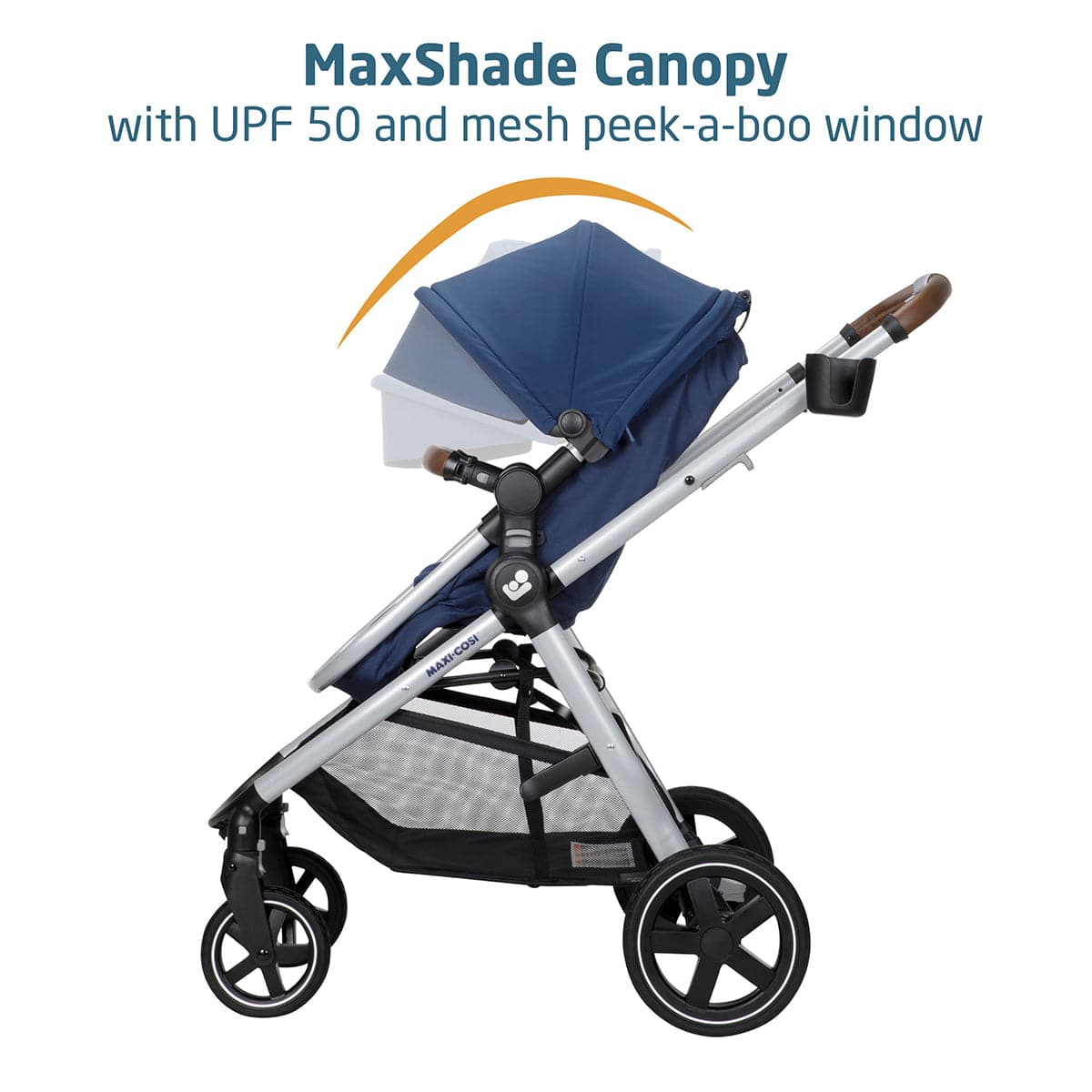 maxi cosi zelia violet Maxi-Cosi Zelia Luxe 5-in-1 Modular Travel System, New Hope Navy