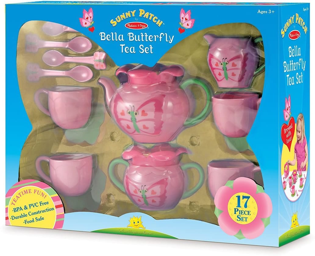 Melissa & Doug Bella Butterfly Tea Set - 6181