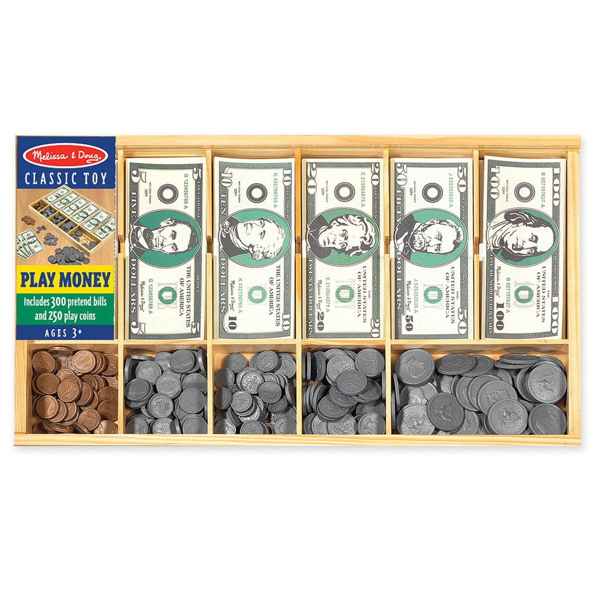 Melissa & Doug Play Money - 1273