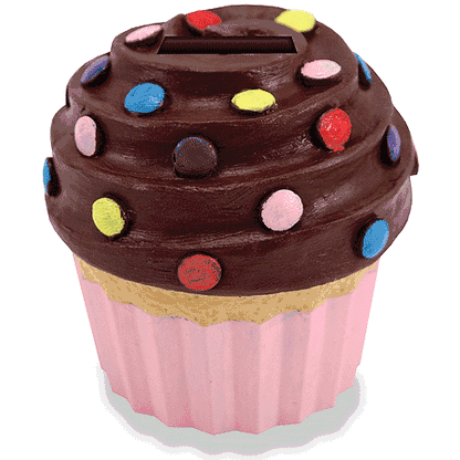 Melissa & Doug Decorate Your Own Cupcake Bank - 4769
