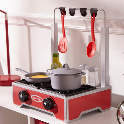 Melissa & Doug Deluxe Wooden Cooktop Set - 9288-MD