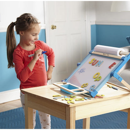 Melissa & Doug Double-Sided Magnetic Tabletop Easel - 2790-MD