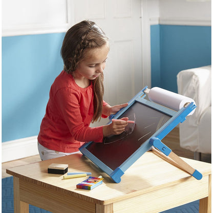 Melissa & Doug Double-Sided Magnetic Tabletop Easel - 2790-MD