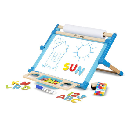 Melissa & Doug Double-Sided Magnetic Tabletop Easel - 2790-MD