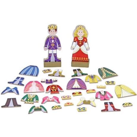 Melissa & Doug Magnetic Dress-Up - Prince & Princess - 3548