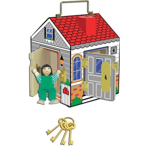 Melissa & Doug Wooden Doorbell House - 2505